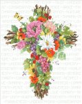 (image for) Summer Floral Cross